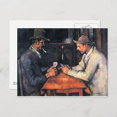 Cezanne - De kaartspelers (2) Briefkaart (Voorkant / Achterkant)