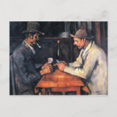 Cezanne - De kaartspelers (2) Briefkaart (Voorkant)