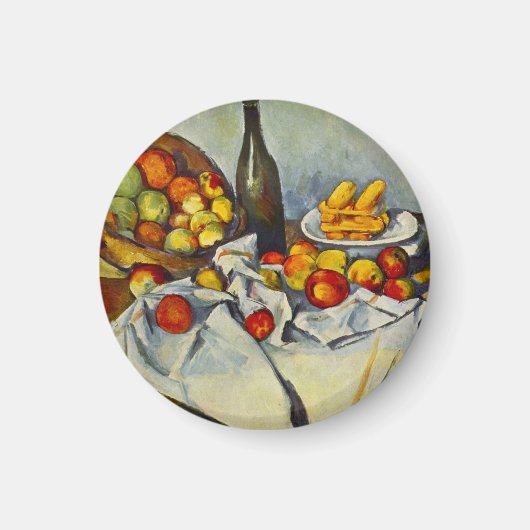Cezanne De Mand van Appels Magneet (Voorkant)