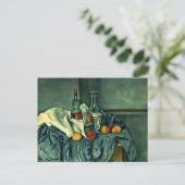 Cezanne - De peppermint-fles Briefkaart (Staand voorkant)