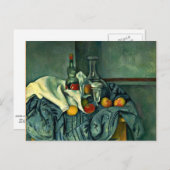 Cezanne - De peppermint-fles Briefkaart (Voorkant / Achterkant)