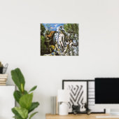 Cézanne - De verzoeking van de Heilige Antonius Poster (Thuiskantoor)
