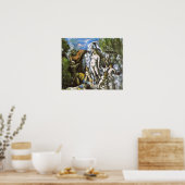 Cézanne - De verzoeking van de Heilige Antonius Poster (Keuken)