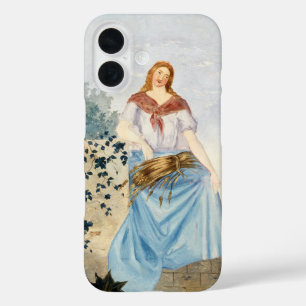 Cézanne De Vier Seizoenen (herfst) Klassieke Schil iPhone 16 Hoesje
