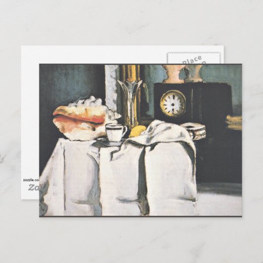 Cezanne - De zwarte klok Briefkaart (Voorkant / Achterkant)