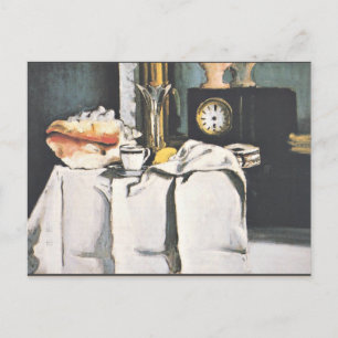 Cezanne - De zwarte klok Briefkaart