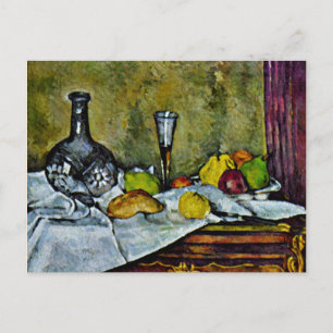 Cezanne - Dessert, Briefkaart