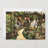 Cezanne - Een Bocht in de Weg Kaart (Voorkant)