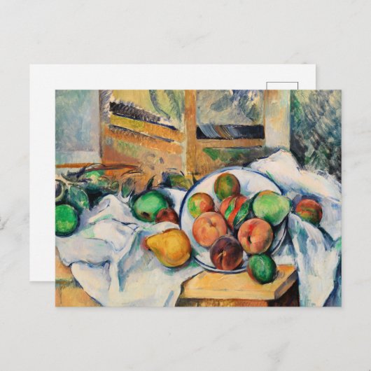 Cezanne - Een hoektafel Briefkaart (Voorkant / Achterkant)
