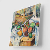 Cezanne - Een hoektafel Vierkante Klok (Hoek)