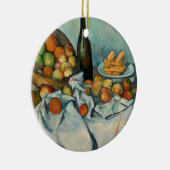 Cezanne Friut Apple Impressionist Painting Keramisch Ornament (Rechts)