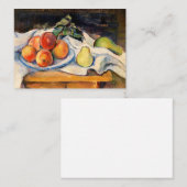 Cezanne - Fruit op tafel Notitiekaartje (Voorkant / Achterkant)