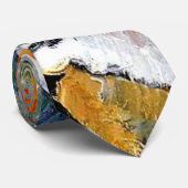 Cezanne - Fruitschaal, Glas, Appels Stropdas (Opgerold)