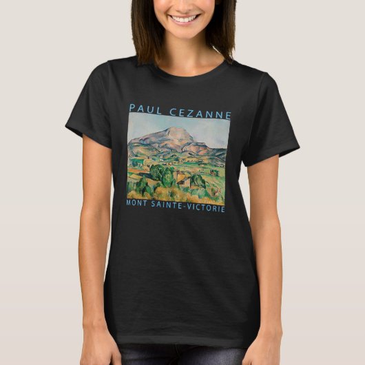 Cezanne Funny T Art Impressionisme Schilderende Ma T-shirt (Voorkant)