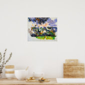 Cézanne - Garden bij Les Lauves Poster (Keuken)