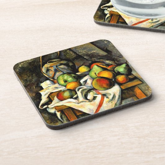 Cezanne - Gemberpot en Fruit Drankjes Onderzetter (Linkerzijde)