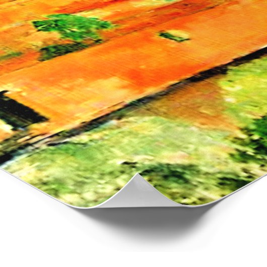 Cezanne - Golf van Marseille, Poster (Hoek)