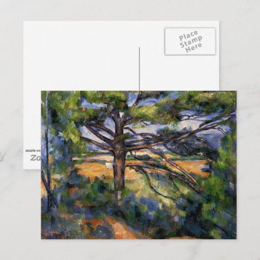 Cezanne - Grote Pijn en Rode Aarde Briefkaart (Voorkant / Achterkant)