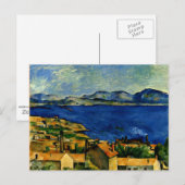 Cezanne - Gulf of Marseille seen from L'Estaque Briefkaart (Voorkant / Achterkant)