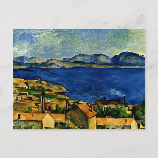 Cezanne - Gulf of Marseille seen from L'Estaque Briefkaart (Voorkant)