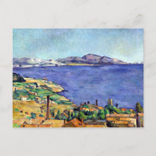 Cezanne Gulf van Marseille Seen uit L'Estaque Briefkaart