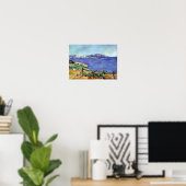 Cezanne Gulf van Marseille Seen uit L'Estaque Poster (Thuiskantoor)