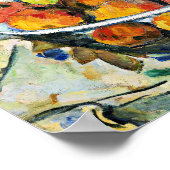 Cezanne - Het Bord appels Poster (Hoek)