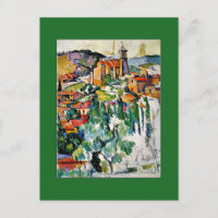 Cezanne - Het dorp Gardanne