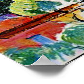 Cezanne - Het dorp Gardanne Poster (Hoek)