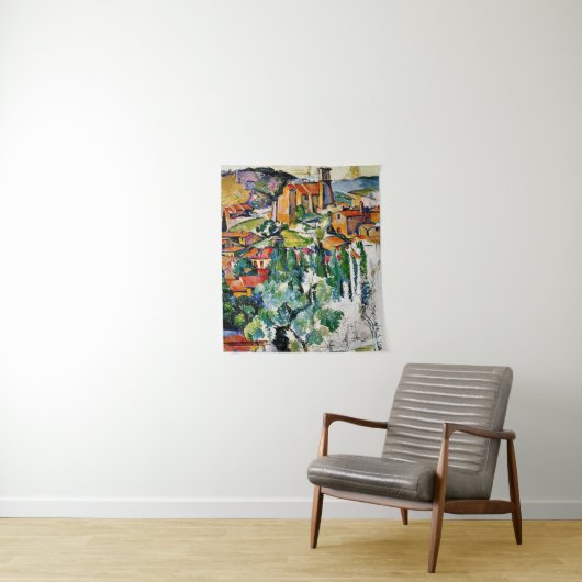 Cezanne - Het dorp Gardanne Wandkleed (In situ)