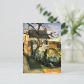 Cezanne - Het Huis en de boom Briefkaart (Staand voorkant)