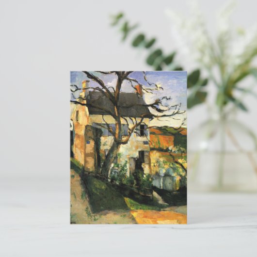 Cezanne - Het Huis en de boom Briefkaart (Staand voorkant)