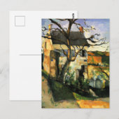 Cezanne - Het Huis en de boom Briefkaart (Voorkant / Achterkant)