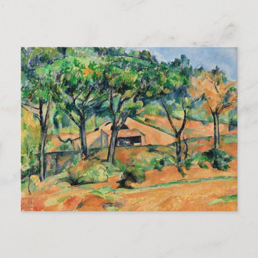 Cezanne - Het huis in de Provence Briefkaart (Voorkant)