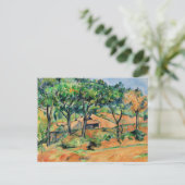 Cezanne - Het huis in Provence Briefkaart (Staand voorkant)
