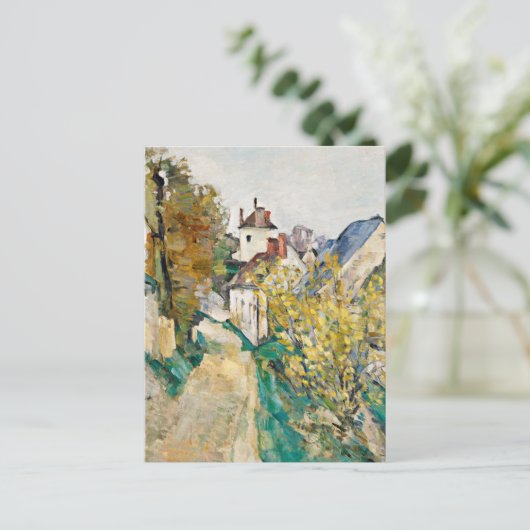 Cezanne, Het huis van Dr. Gachet, Auvers-sur-Oise, Briefkaart (Staand voorkant)