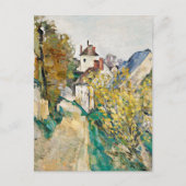 Cezanne, Het huis van Dr. Gachet, Auvers-sur-Oise, Briefkaart (Voorkant)