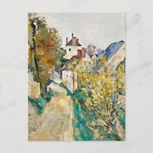 Cezanne, Het huis van Dr. Gachet, Auvers-sur-Oise, Briefkaart (Voorkant)