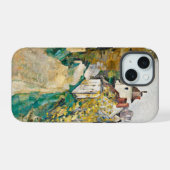 Cezanne, Het huis van Dr. Gachet, Auvers-sur-Oise, iPhone 15 Case (Achterkant horizontaal)