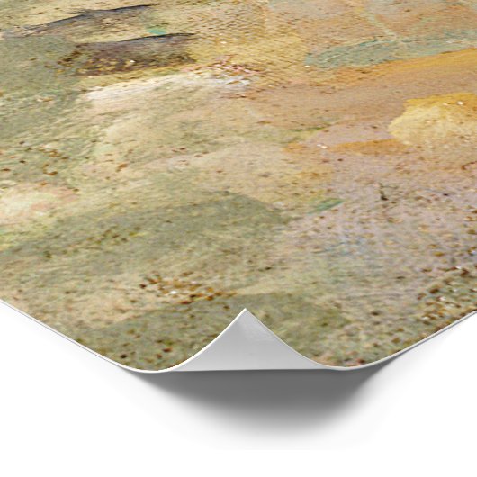 Cezanne, Het huis van Dr. Gachet, Auvers-sur-Oise, Poster (Hoek)