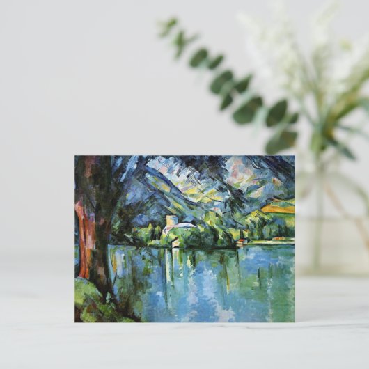Cezanne - Het Lac d'Annecy Briefkaart (Staand voorkant)