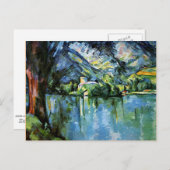 Cezanne - Het Lac d'Annecy Briefkaart (Voorkant / Achterkant)