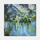 Cezanne - Het Lac d'Annecy Magneet (Voorkant)
