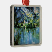 Cezanne - Het Lac d'Annecy Metalen Ornament (Rechts)