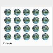Cezanne - Het Lac d'Annecy Ronde Sticker (Vel)
