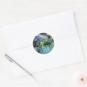 Cezanne - Het Lac d'Annecy Ronde Sticker (Envelop)
