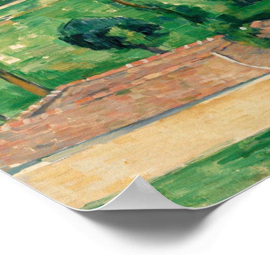 Cezanne - Het Lentehuis Poster (Hoek)