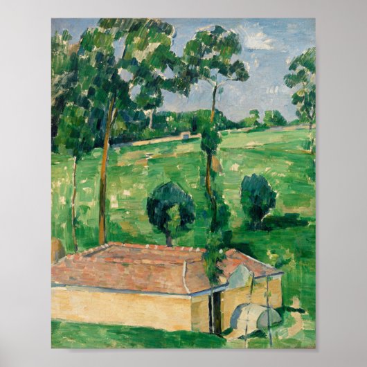 Cezanne - Het Lentehuis Poster (Voorkant)