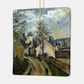 Cezanne - House of Dr. Gachet in Auvers, Keramisch Ornament (Links)