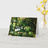 Cezanne - Houses in de Greenery-1881, Kaart (Gele Bloem)